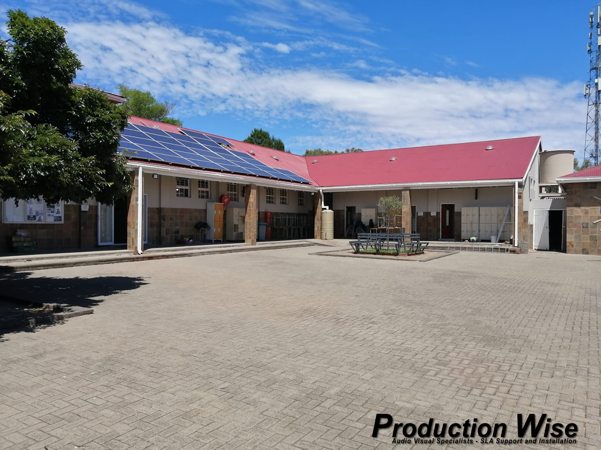 CBC School Sound Install Bloemfontein