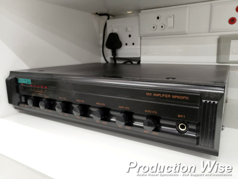 DSPPA MP600120W 100V Line Mixer Amplifier - Retail Sound