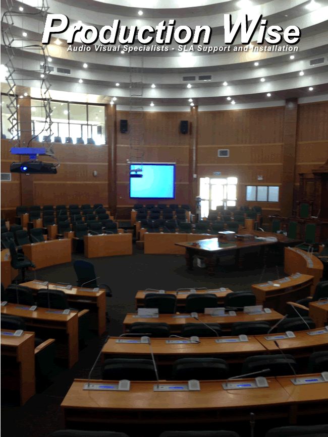 Taiden at the Houses of Parliament in Lesotho, Maseru
