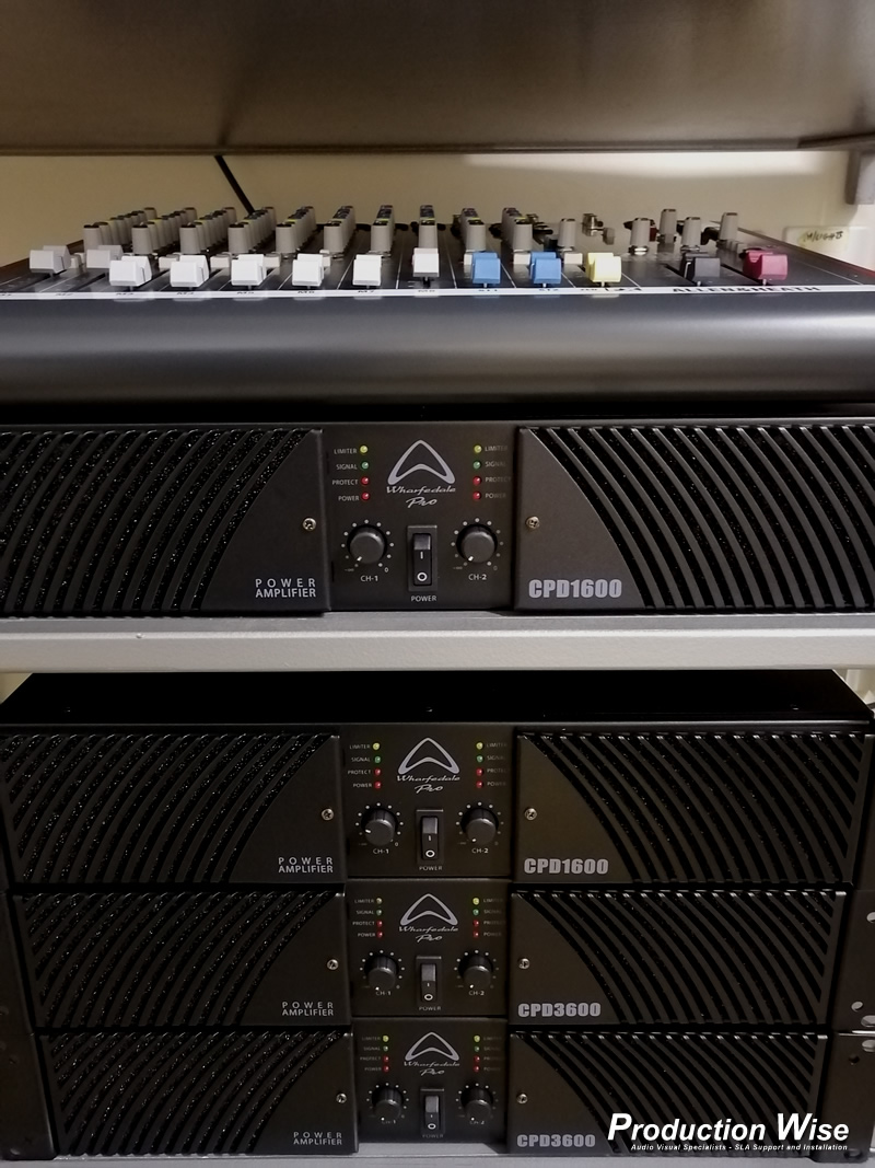 Wharfedale CPD1600, CPD3600 Amplifiers