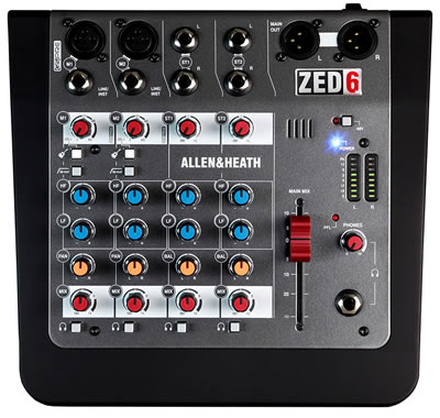 Allen&Heath ZED6 Micro Mixer