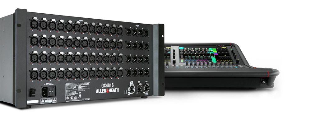 Allen&Heath Avantis Digital Mixer with the GX4816 Stage Box