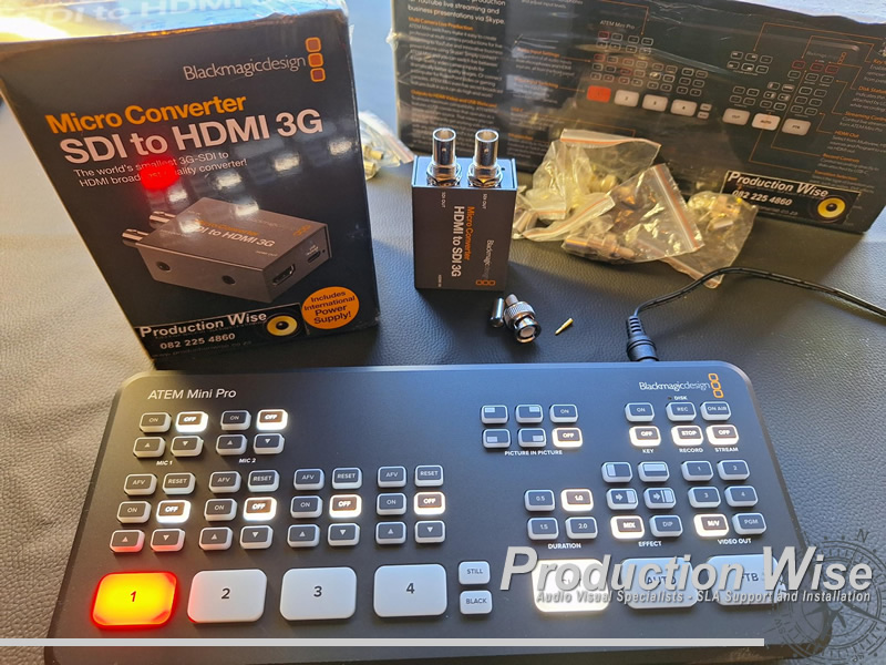 Blackmagic - HDMI Switching and HDMI Mixing