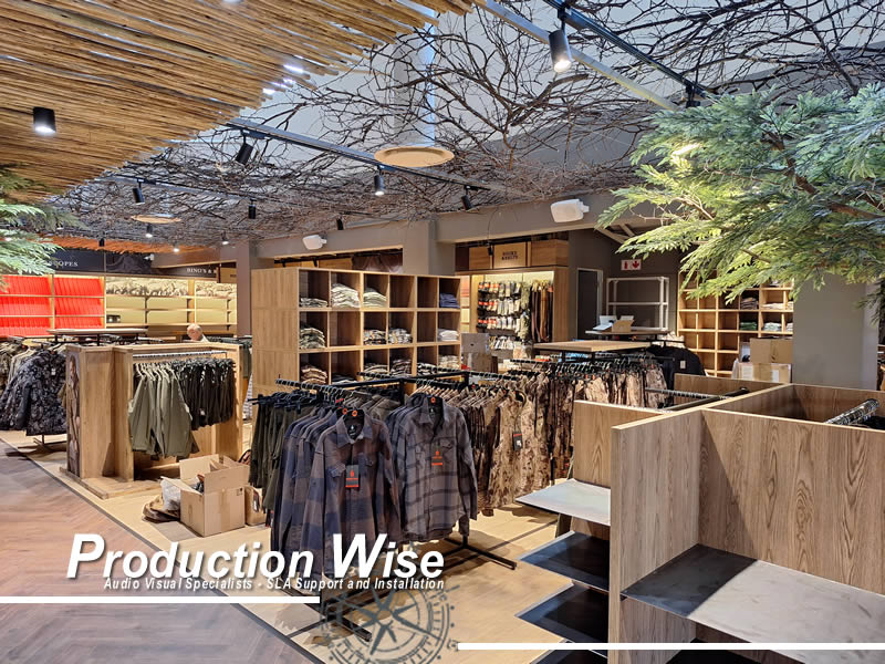 Large Retail Chain Sound Installations