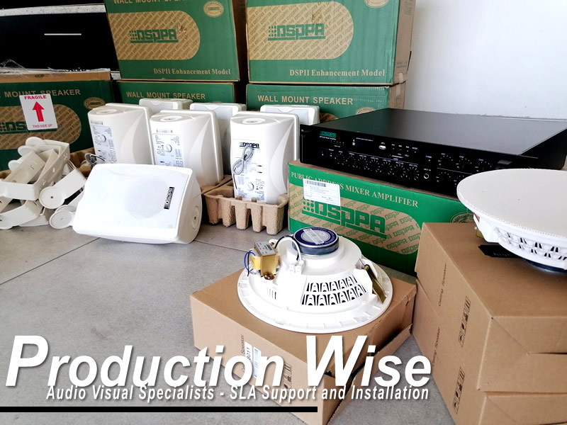 DSPPA_MP610_DSP8062_DSP8011 Sound Install