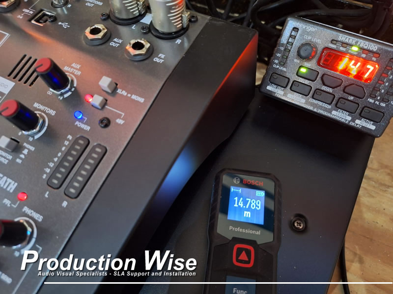 Delay PA Speakers to reduce Echo