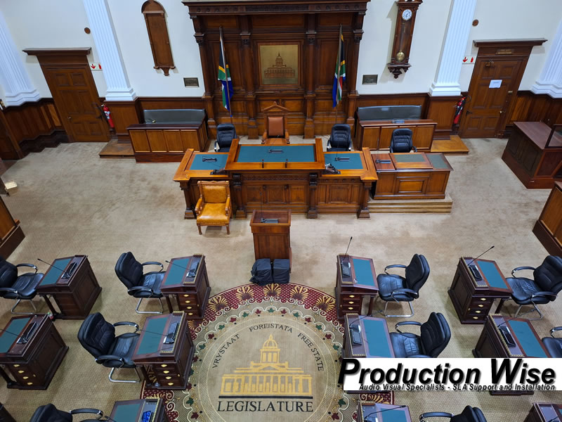 Bosch South Africa - Free State Legislature - Conferencing System