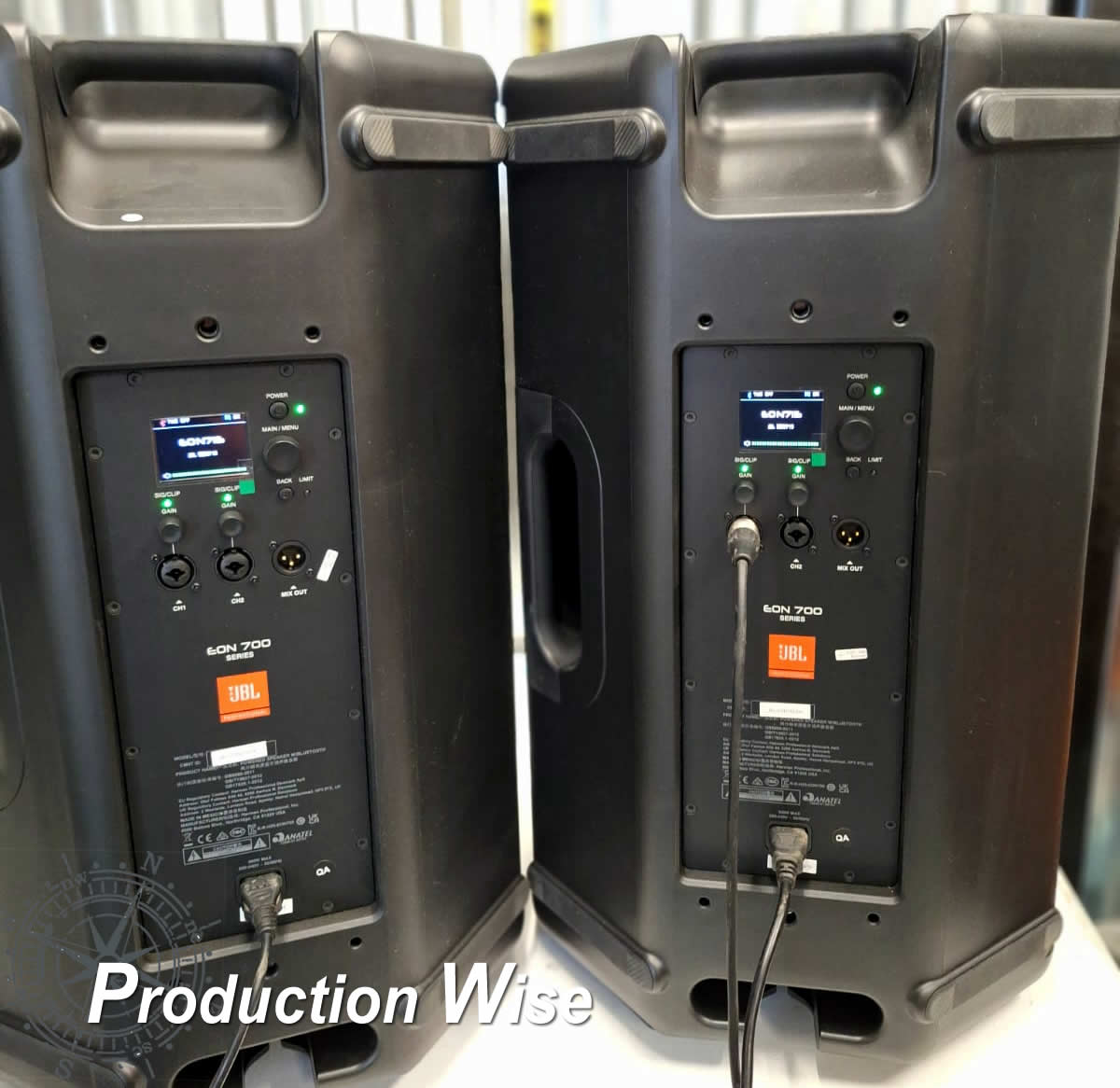 JBL Eon 715 Rear Mixer - Bloem Sound Install JBL