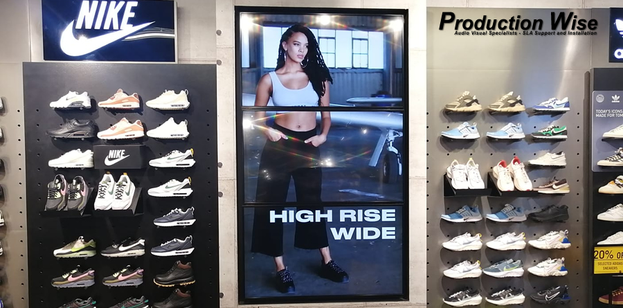 Chain Store - Retail Clothing Screen Installs