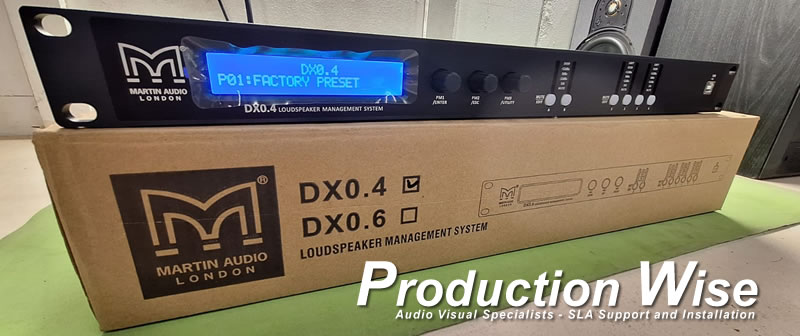 Martin Audio - DX04 Speaker Management 