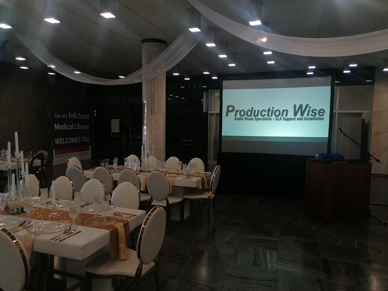 Screen and Projector Rental Bloemfontein