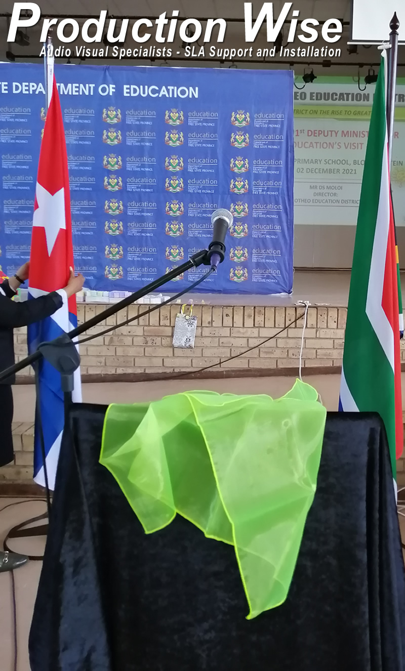Dept. Education - One Day Event Rental Phase4 Bloemfontein