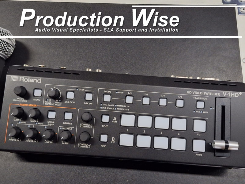 Roland V-1HD Plus Front Panel