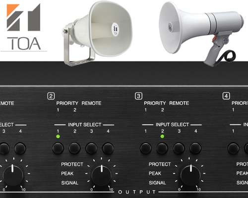 TOA SA - Public Address and Fire Evacuation - Working Sound System Solutions