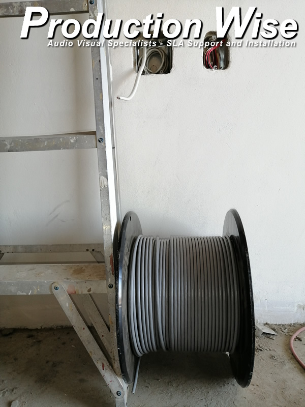 Installing Audio Visual in Rural South Africa